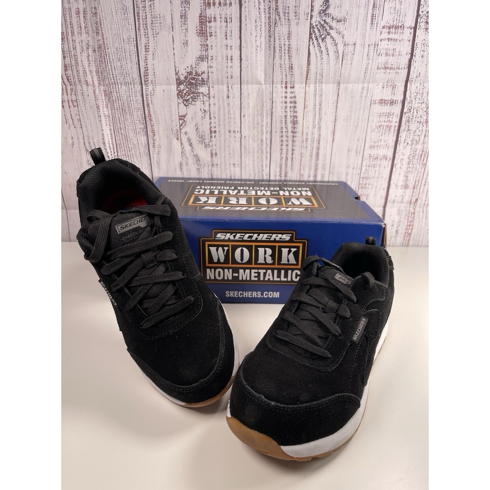 Skechers Bulklin Haidly 108178  Womens Black Carbon nano toe/ESD nonmetallic 7.5